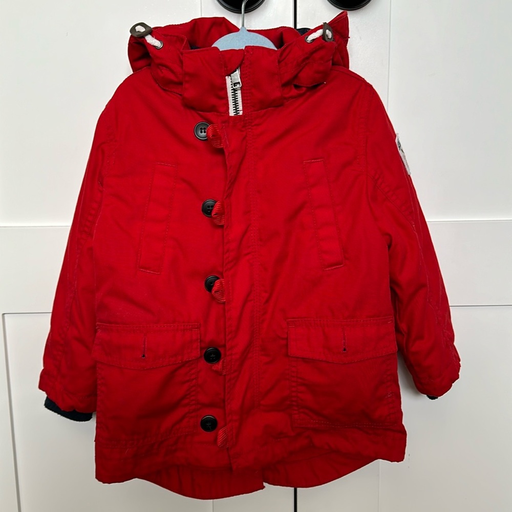 H&M convertible 2 in 1 spring jacket. 2-3 Y
